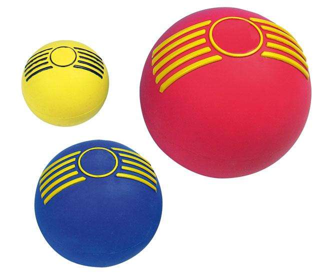 Karlie RUFFUS Vollgummi-Ball mit Squeeker - 5 cm