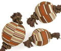 Karlie SENIOR DOG TOY Ball mit Seil - 15 cm