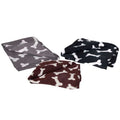 Karlie Flamingo Fleecedecke - 150 x 130 cm - Schwarz