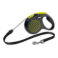 FLEXI Design Seil-Roll-Leine - 5 m, 12 kg - gelb