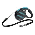 FLEXI Design Seil-Roll-Leine - 5 m, 12 kg - hellblau