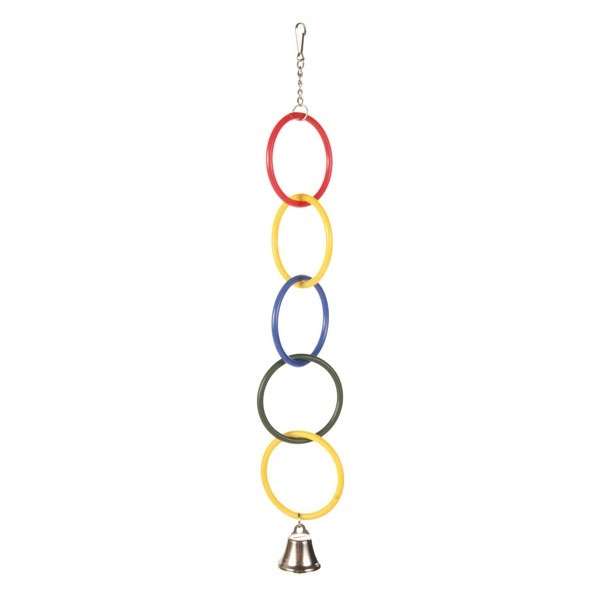 Trixie Olympiaringe mit Glocke - 25 cm