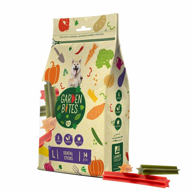 Garden Bites Dental Sticks - XL - 25cm / 3 Stück