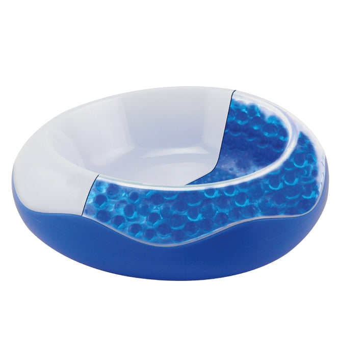 Duvoplus Kühlnapf weiß/blau - 1500ml / Ø29cm