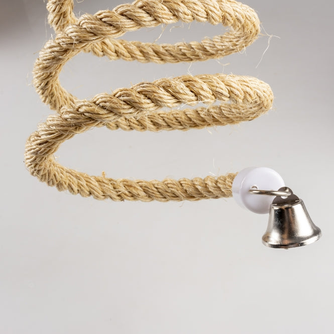Duvoplus Spiralseil mit Glocke - 96x19x19cm