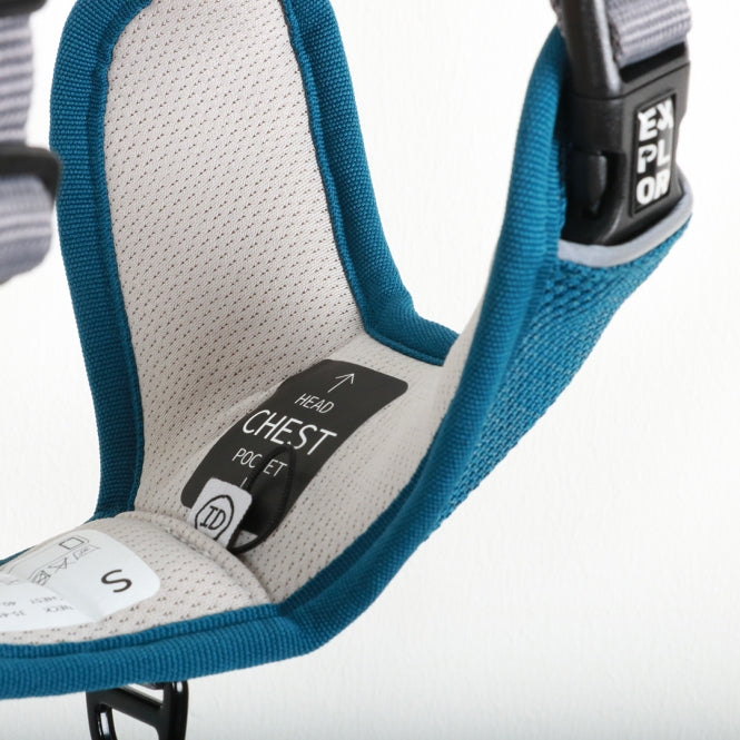 Duvoplus EXPLOR Ultimate Fit No-Pull-Geschirr - petrol blue - L - 48-58cm - 58-81cm