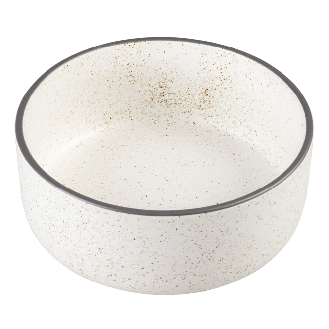 Duvoplus Keramiknapf Stone Speckle - weiß - 330ml