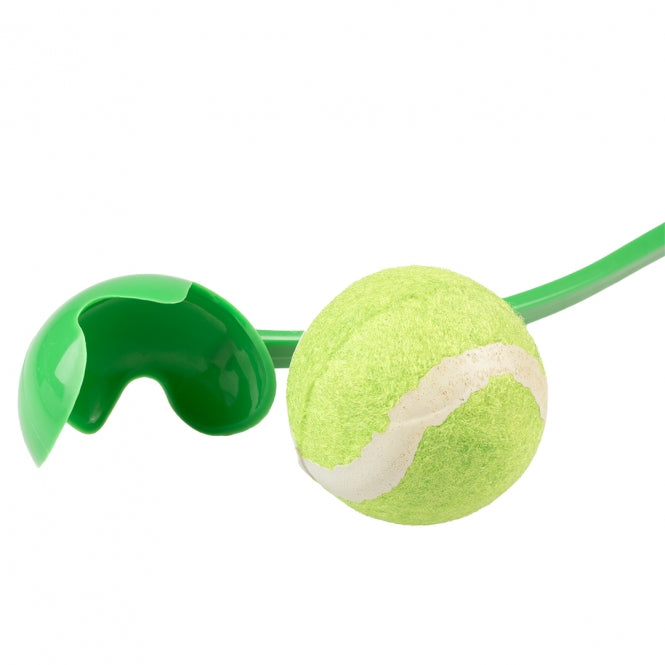 Duvoplus Tennisballwerfer - grün - 40 cm