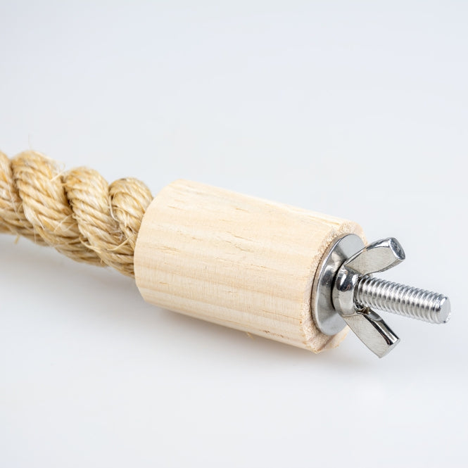 Duvoplus Sitzstange aus Baumwolle & Sisal - 66x1,8cm