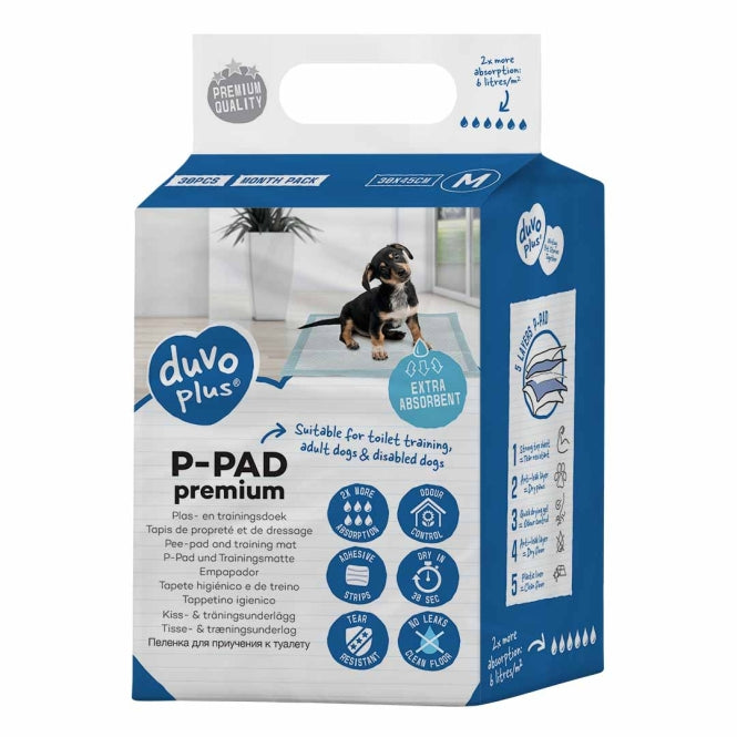 Duvoplus Welpenunterlagen Premium - 30st - 30x45cm