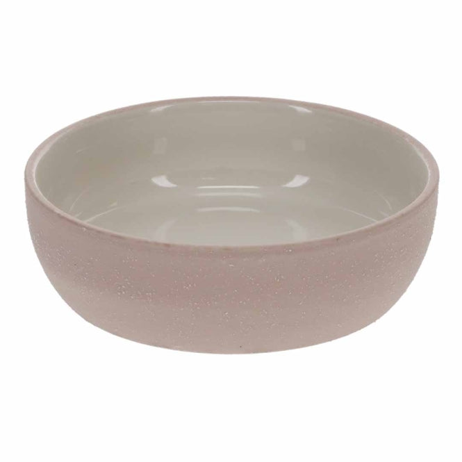 Duvoplus Keramiknapf Stone Sandy Coral Rosa - 950ml - 17x17x6cm