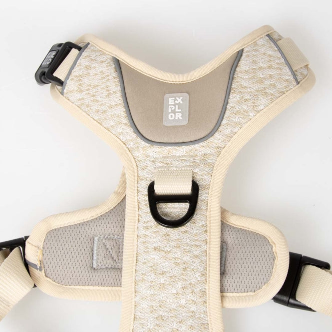 Duvoplus EXPLOR Ultimate Fit No-Pull-Geschirr - antique white - XS - 28-37cm - 32-43cm