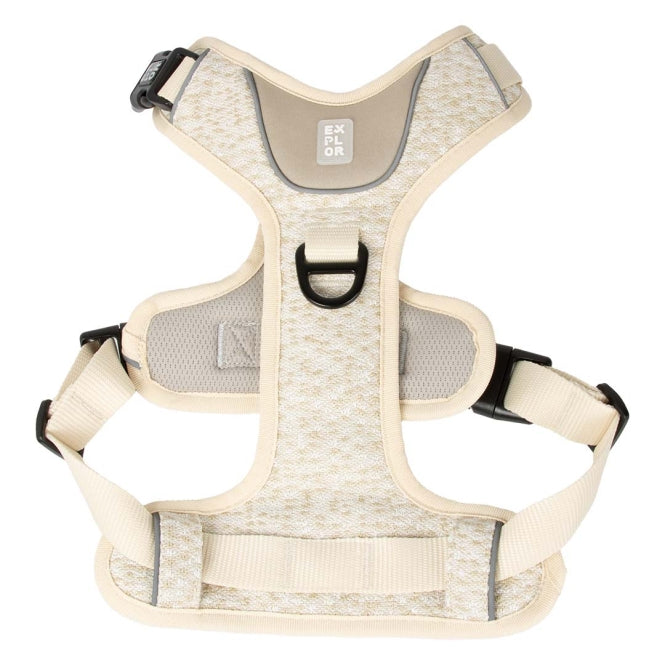 Duvoplus EXPLOR Ultimate Fit No-Pull-Geschirr - antique white - M - 40-49cm - 49-65cm