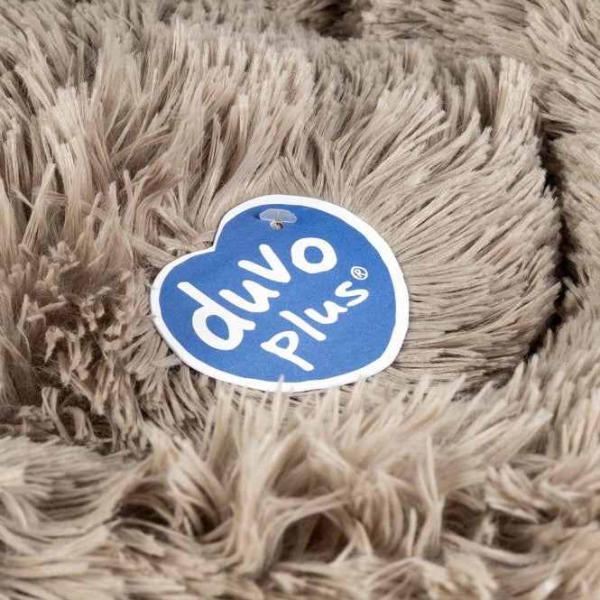 Duvoplus Donutbett Snug - beige - XL - 100x100x18cm