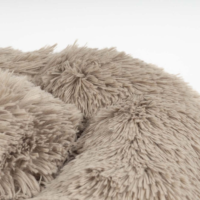 Duvoplus Donutbett Snug - beige - XL - 100x100x18cm
