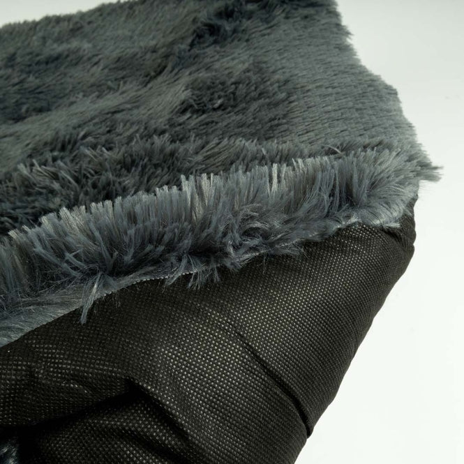 Duvoplus Liegematte Snug - dunkelgrau - XXL - 122x76x7cm