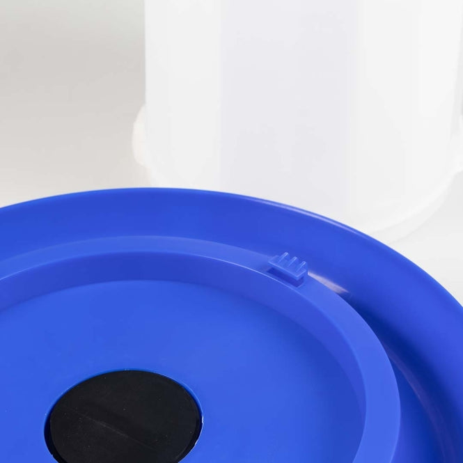 Duvoplus Trinksilo Royal mit Griff - blau - 8L - 35x35x33cm