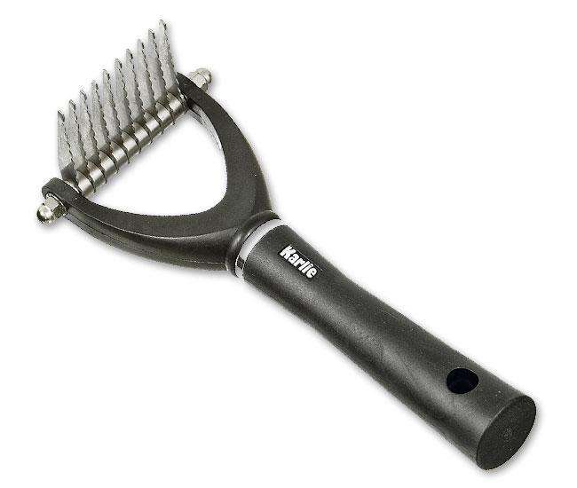Karlie Entfilzungsharke für langes und krauses Fell - Groß