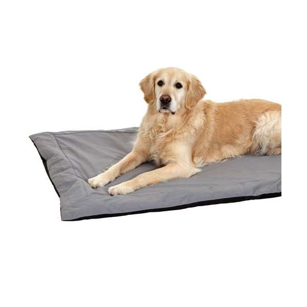 Karlie Doc Bed - Kochfeste Liegedecke, Grau-Schwarz - 100 x 70 cm