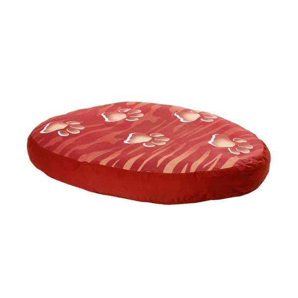 Karlie Liegekissen TRACE - Dunkelrot-Natur - 60 cm