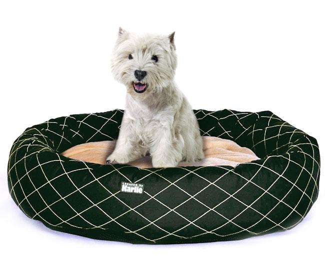 Karlie SUPER DELUXE Liegebett - Schwarz, Rund - 70 cm