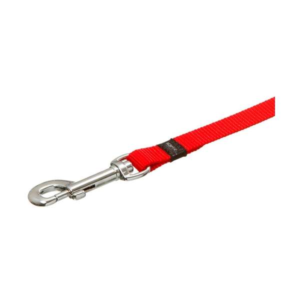 Karlie Art Sportiv Silverplus Leine - Rot - 15 mm / 100 cm