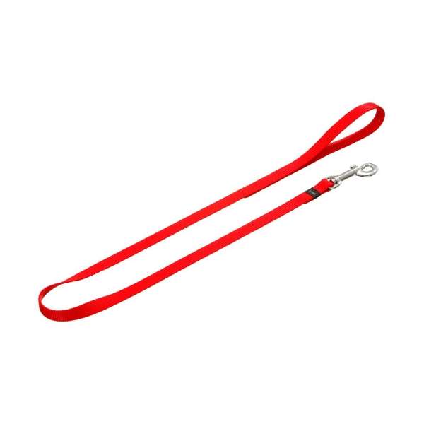 Karlie Art Sportiv Silverplus Leine - Rot - 15 mm / 100 cm