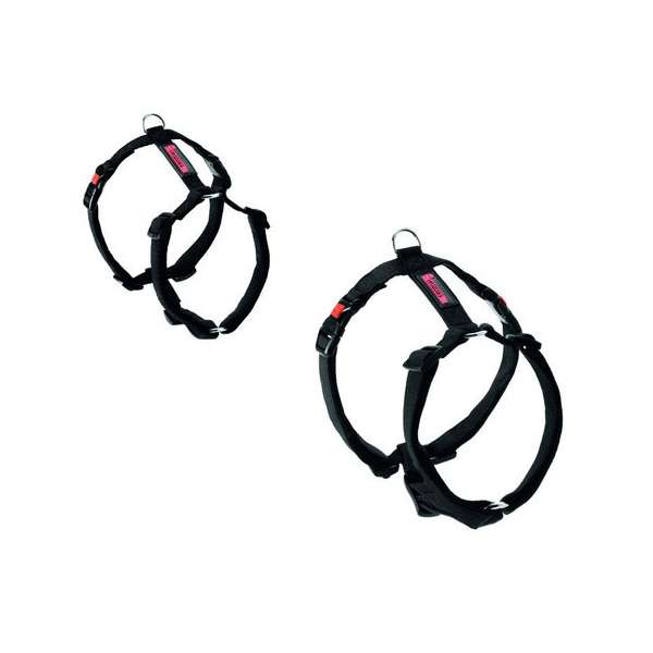 Karlie Teflon Geschirr No Limit Schwarz - 25mm x 65-100