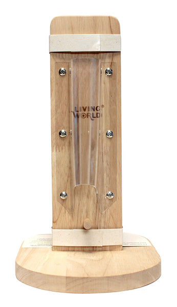 Hagen LivingWorld Green Kombiständer für Flasche + Knabberstange - Klein