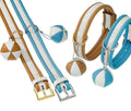 Karlie COTTAGE LINE Halsband - Beige-Weiß - 25 cm