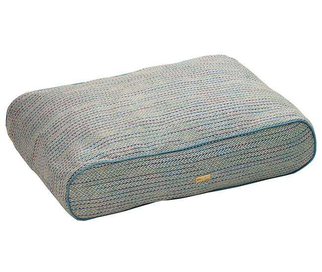 Karlie COTTAGE LINE Liegekissen - Eckig, Blau - 80 x 55 cm