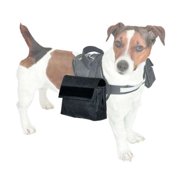 Karlie Xtreme No Limit Satteltaschen Teflon - Schwarz