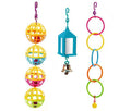 Karlie Spiel-Set für Vögel - Ballkette, Laterne, Ringkette