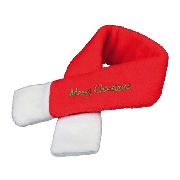 Trixie Xmas Fleece-Schal für Hunde/Katzen - S (50cm)