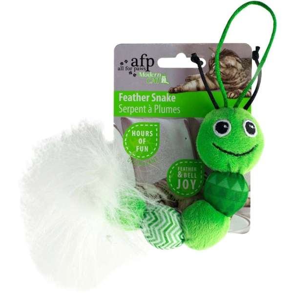 All for Paws Modern Cat "Feather Snake"