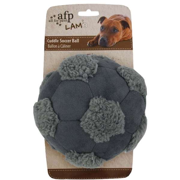 All for Paws Soccerball mit Lammfell - Large