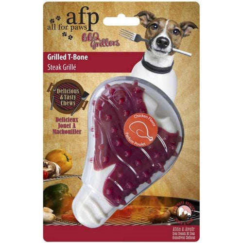 All for Paws BBQ Grillers aus TPR mit Hähnchenduft - Grilled Pork Rib