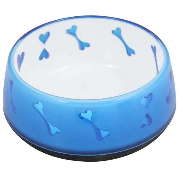 All for Paws Hundenapf Dog Love Bowl - Blau - 600 ml