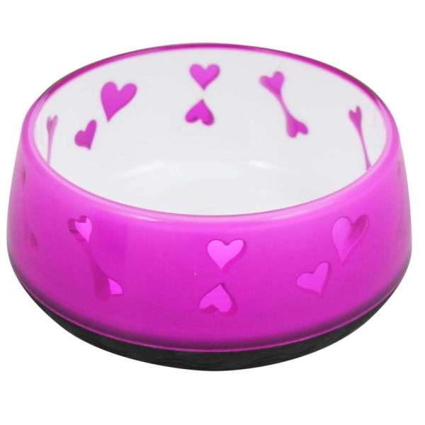 All for Paws Hundenapf Dog Love Bowl - Pink - 900 ml