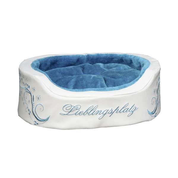 Kerbl Kuschelbett LIEBLING - Blau - 65 x 50 cm