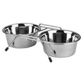 Kerbl Doppelnapfständer - 2 x 1.800ml