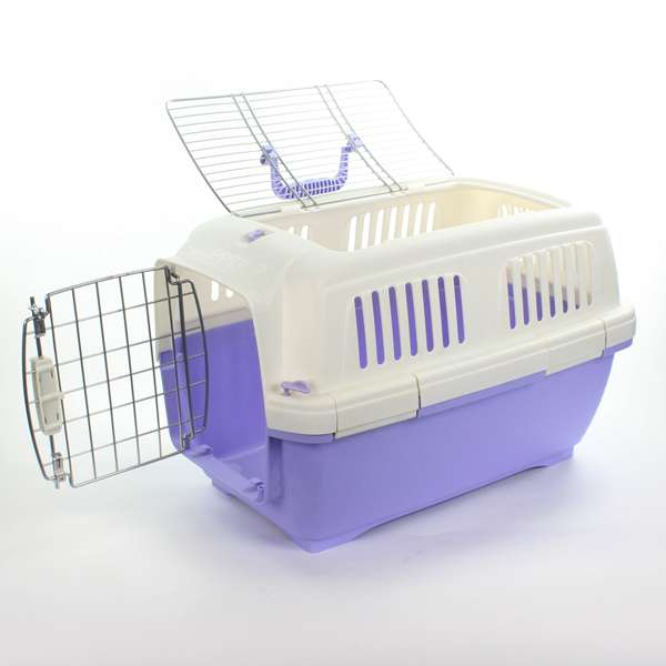 Marchioro Transportbox Clipper Aran 2 - lila-pastell/weiß