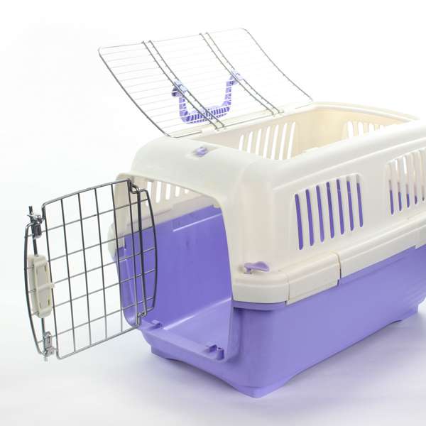 Marchioro Transportbox Clipper Aran 1 - lila-pastell/weiß