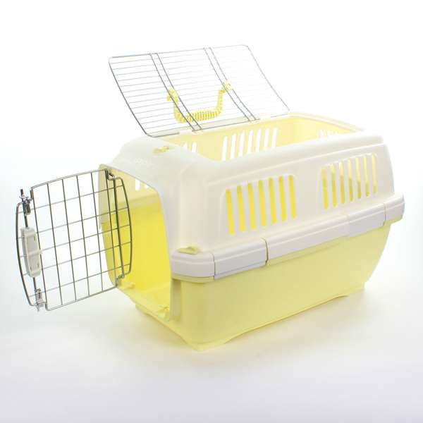 Marchioro Transportbox Clipper Aran 2 - gelb-pastell/weiß