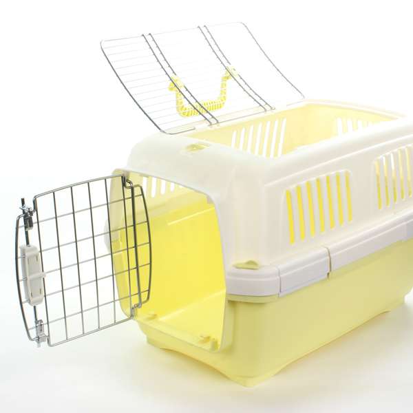 Marchioro Transportbox Clipper Aran 2 - gelb-pastell/weiß
