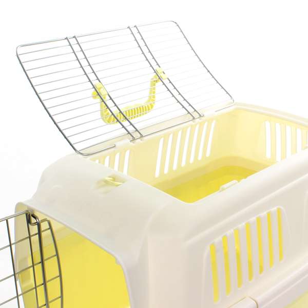 Marchioro Transportbox Clipper Aran 1 - gelb-pastell/weiß