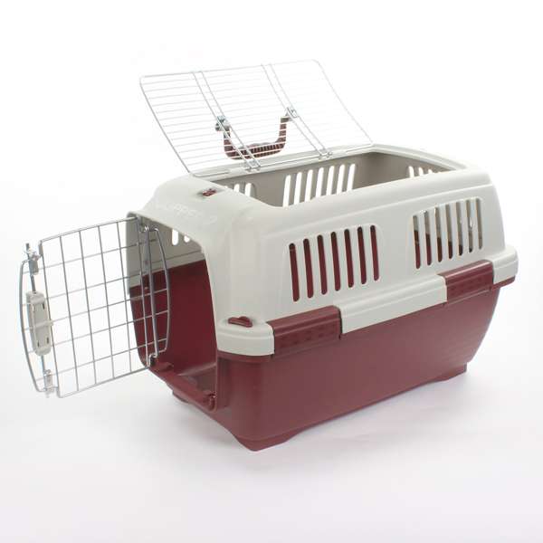 Marchioro Transportbox Clipper Aran 3 - bordeaux/grau beige