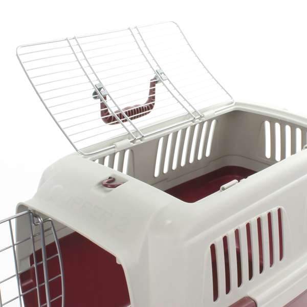 Marchioro Transportbox Clipper Aran 3 - bordeaux/grau beige