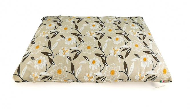 CARBONE Hundekissen Sacco, 70 x 100 cm - Quadrate-grau