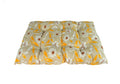 CARBONE Hundekissen Bomba, 55 x 90 cm - Blumen-gelb